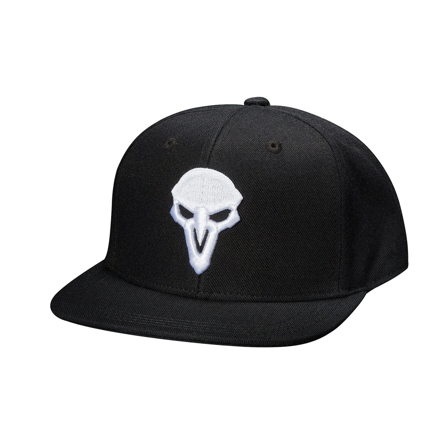 World of Warcraft Horde Black Flatbill Snapback Hat- Front Left View