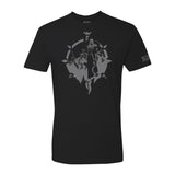 Diablo IV Nekromant Schatten Schwarz T-Shirt