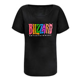 Blizzard Entertainment schwarzes Pride Damen-T-Shirt