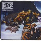 BlizzCon 2023 Key Art Gaming Untersetzer - schließen Ansicht von oben