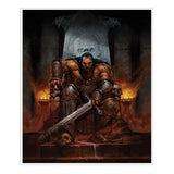 Diablo IV "Barbarian Bul-Kathos" Poster - Vorderansicht