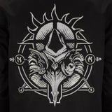 Diablo IV Inarius Black Button-Up Jacke - schließen Up View