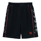 Diablo IV Class Icon Black Basketball Short - Vorderansicht