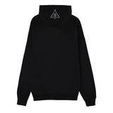 Diablo IV Symbol Schwarzer Zip-Up Kapuze - Rückenansicht