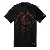 Diablo IV Rogue Symbol Schwarz T-Shirt