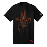 Diablo IV Barbar Symbol  Schwarz T-Shirt