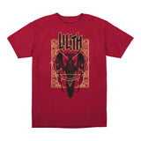 Diablo IV Lilith Rot  T-Shirt  - Vorderansicht