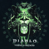 Diablo IV: Vessel of Hatred Glow-in-the-Dark Schwarz T-Shirt - schließen Up View