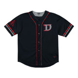 Diablo IV Schwarzes Baseballtrikot - Vorderansicht