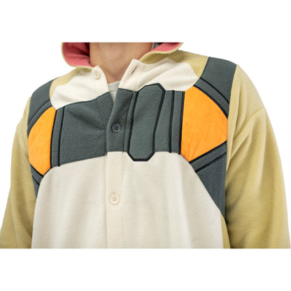Overwatch 2 Hammond Kigurumi - schließen Up Chest Model View