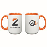 Overwatch 2 426ml Keramikbecher - Vorder- und Rückansicht