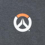 Overwatch 2 Logo Women's Grey Langärmelig T-Shirt  - schließen Up View