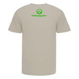 Overwatch Genji Pixel Beige T-Shirt - Rückansicht