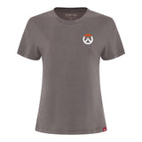 Overwatch 2 Logo Women's Grey T-Shirt - Vorderansicht