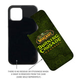 World of Warcraft Burning Crusade Classic InfiniteSwap Telefonnummer Cover Pack - Installationsbeispiel