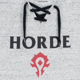 World of Warcraft Horde Grey Logo Women's T-Shirt - Nahaufnahme