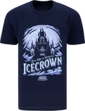 World of Warcraft Der Lichkönig Eiskrone Blau T-Shirt