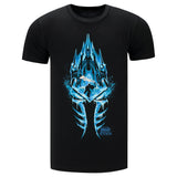 World of Warcraft Der Lichkönig Classic Black T-Shirt - Vorderansicht