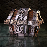 World of Warcraft Silverbound Treasure Chest Box - Vorderansicht Lifestyle