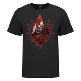 Diablo IV Inarius und Lilith Schwarz T-Shirt - Vorderansicht