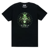 Diablo IV: Vessel of Hatred Glow-in-the-Dark Schwarz T-Shirt - Frontansicht