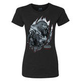 World of Warcraft Classic Hardcore Women's Black T-Shirt - Vorderansicht