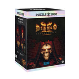 Diablo II: Wiederauferstandenes 1000-teiliges Puzzle in Rot - Vorderansicht links