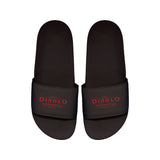 Diablo Unsterblich Logo Black Slides - Vorderansicht