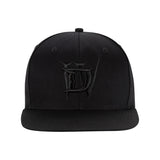 Diablo IV Blackout Flatbill Snapback Hut - Vorderansicht