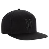 Diablo IV Blackout Flatbill Snapback Hut - Vorderansicht rechts