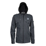 Diablo IV Prime Evil Grey Zip-Up Fatigue Jacke - Vorderansicht