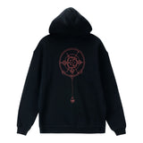 Diablo IV Tree of Whispers Black Pullover Kapuze - Rückenansicht Hood Up