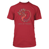 Diablo III Cartoon Herr des Schreckens Rot  T-Shirt  - Vorderansicht