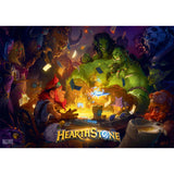 Hearthstone: Heroes of Warcraft 1000 Teile Puzzle in Schwarz - Draufsicht