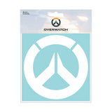 Overwatch Logo Weiß Aufkleber - Vorderansicht