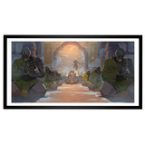 Overwatch 2 Ramattra Harmony 12x24 im gerahmten Kunstdruck - Vorderansicht