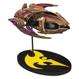 StarCraft Limitierte Auflage Archon des Goldenen Protoss  Träger  Schiff 18cm Replik in Gold - Vorderansicht rechts