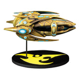 StarCraft Protoss Träger Schiff 18cm Replik in Gelb - Rechtsansicht