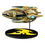 StarCraft Protoss Träger Schiff 18cm Replik in Gelb - Linke Ansicht