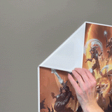 World of Warcraft Hombres del Rey Póster 30,5x59cm - Vista GIF Reposición
