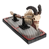 Réplica de la cuchilla de carnicero Diablo IV - Vista frontal en ángulo