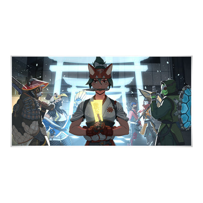 Póster de Kiriko, la Yōkai de Kanezaka, de Overwatch 2 (30,5 cm x 59 cm) - Vista frontal