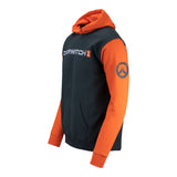 Overwatch 2 Charcoal Colourblock Pullover Sudadera - Vista frontal izquierda