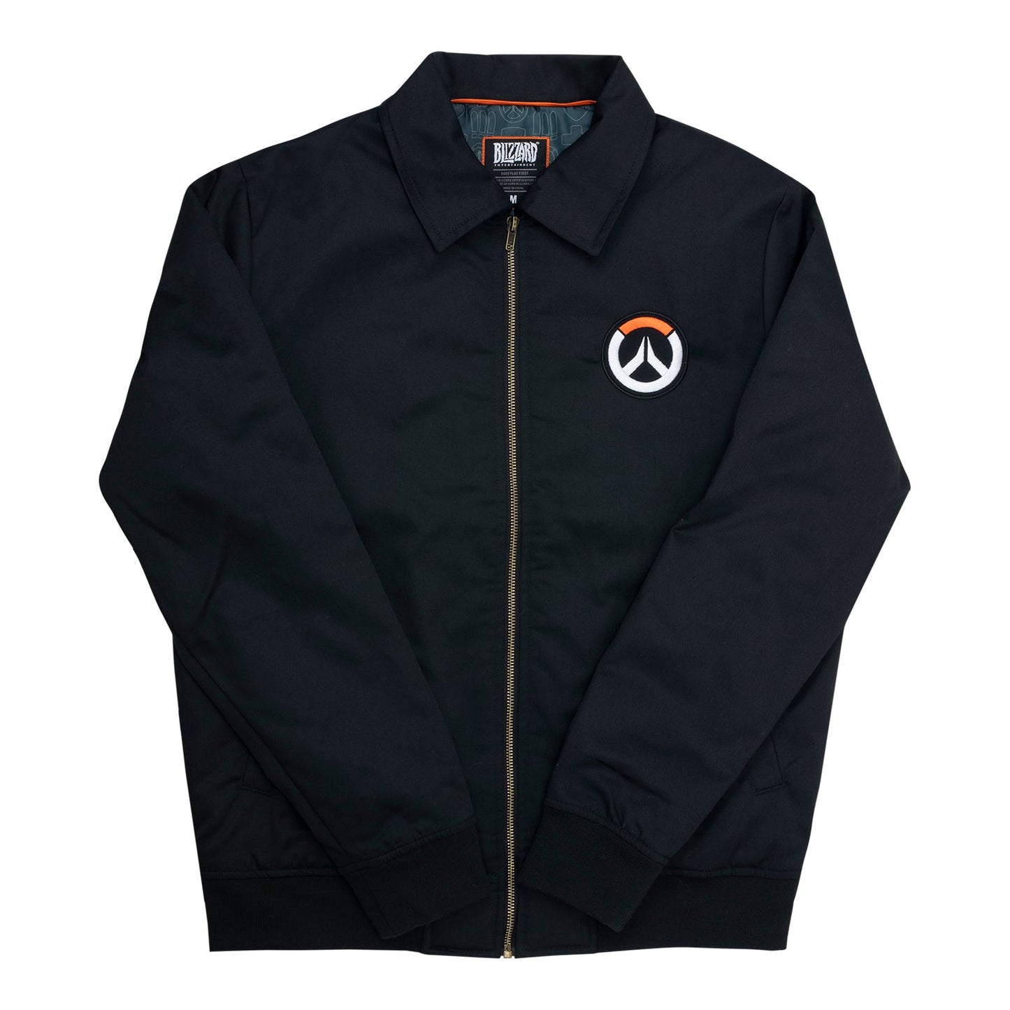 Overwatch 2 Noir Work Veste - Vue de face