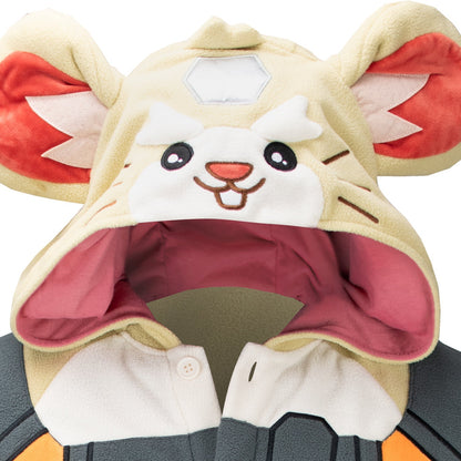 Overwatch 2 Hammond Kigurumi - fermer Front View 