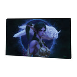 World of Warcraft Tyrande 35,5 cm x 61 cm Toile sur Bleu - Vue de face