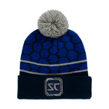 StarCraft Bleu Bonnet Pom - Vue de face