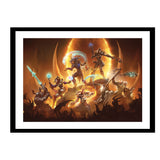 Diablo III - 10° anniversario 35,5 x 51 cm Stampa d'arte con cornice - Vista frontale