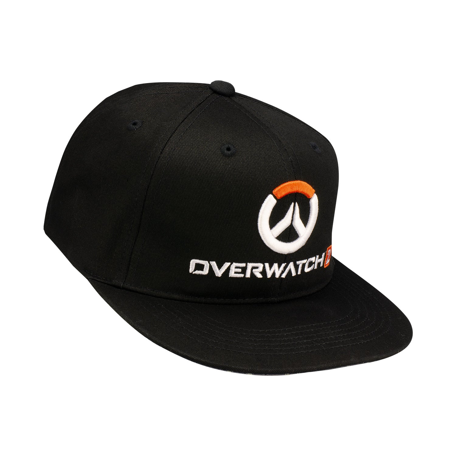 Cappello Overwatch 2 Black Flatbill Snapback - Vista frontale lato destro