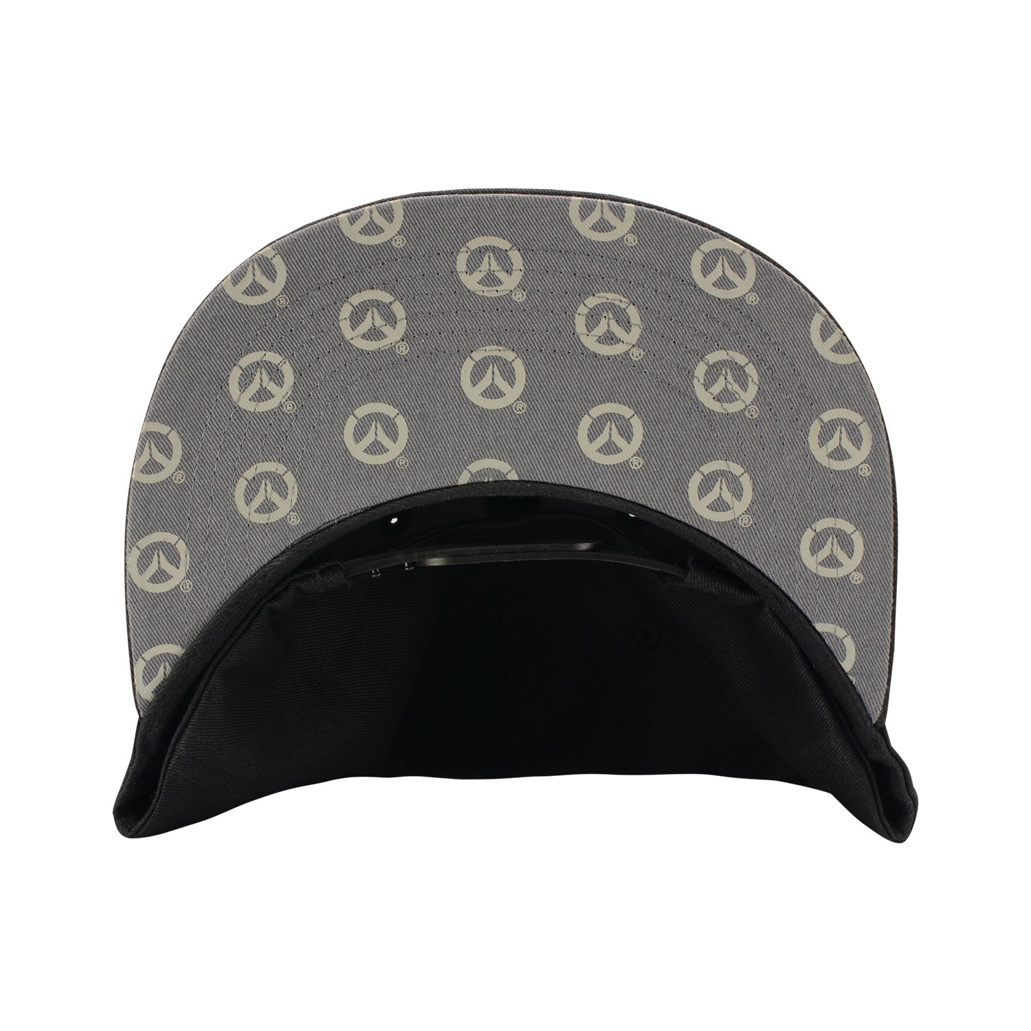 Cappello con visiera nera Flatbill Snapback Overwatch 2 - Vista sotto la tesa
